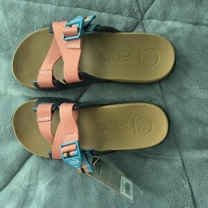 Chaco Women's Sandals - Pink and Blue